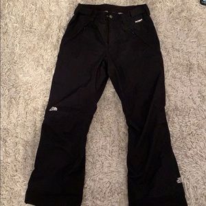 Girls north face snow pants